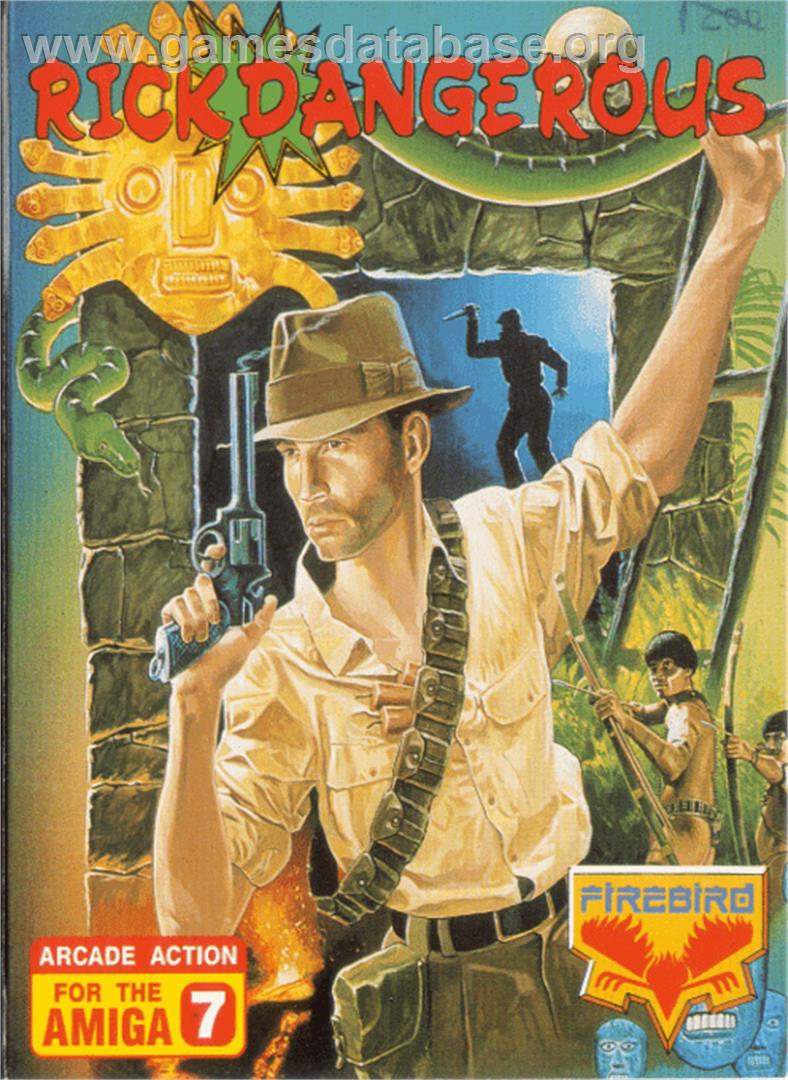 Rick Dangerous - Commodore Amiga - Artwork - Box