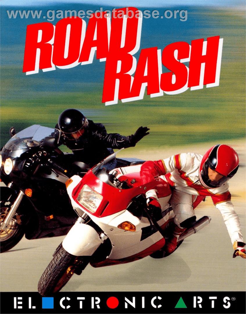 Road Rash - Commodore Amiga - Artwork - Box