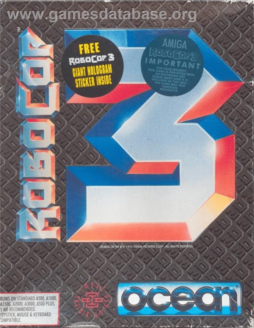 Robocop 3 - Commodore Amiga - Artwork - Box
