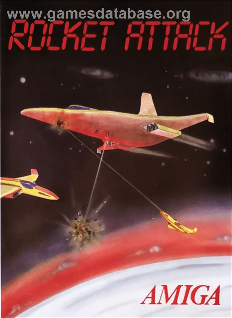 Rocket Attack - Commodore Amiga - Artwork - Box