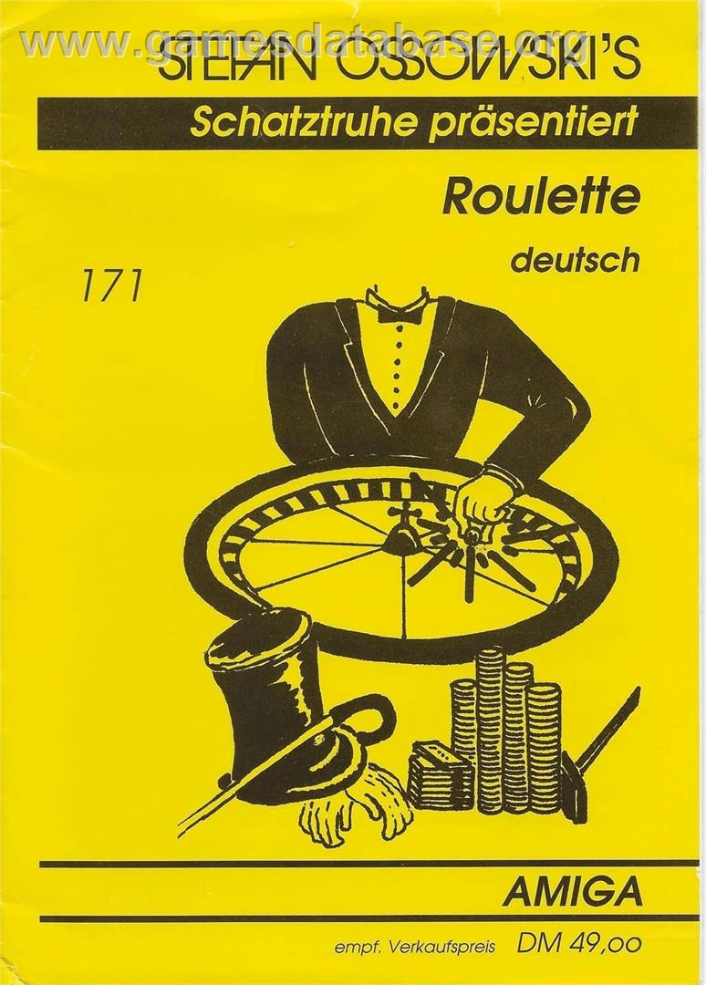 Roulette - Commodore Amiga - Artwork - Box