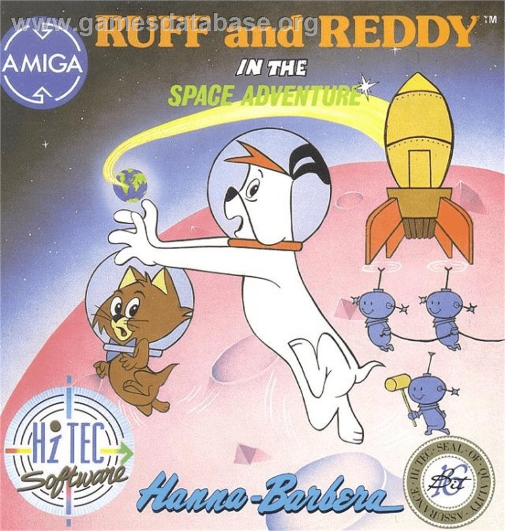 Ruff And Reddy In The Space Adventure - Commodore Amiga - Artwork - Box