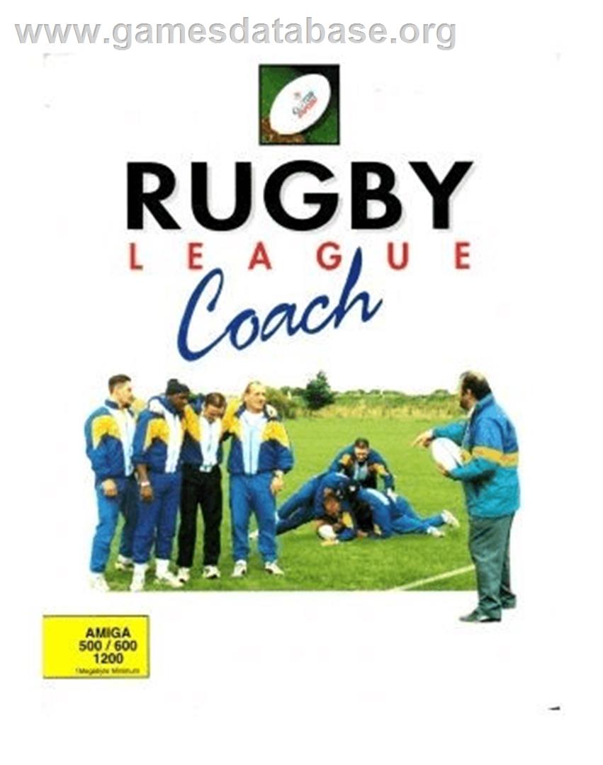 Rugby League Coach - Commodore Amiga - Artwork - Box