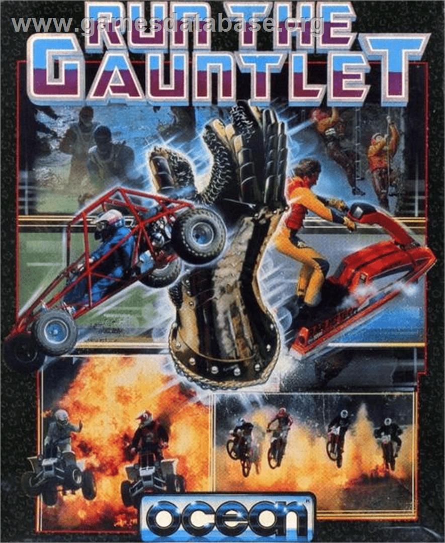 Run the Gauntlet - Commodore Amiga - Artwork - Box