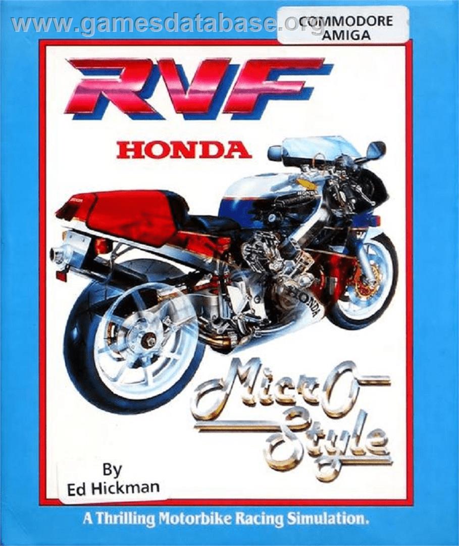 Rvf Honda - Commodore Amiga - Artwork - Box