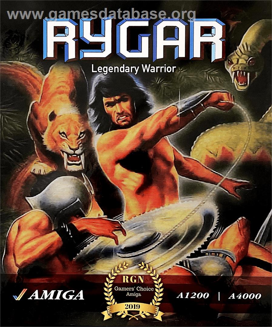 Rygar - Commodore Amiga - Artwork - Box