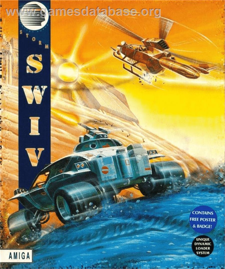 S.W.I.V. - Commodore Amiga - Artwork - Box