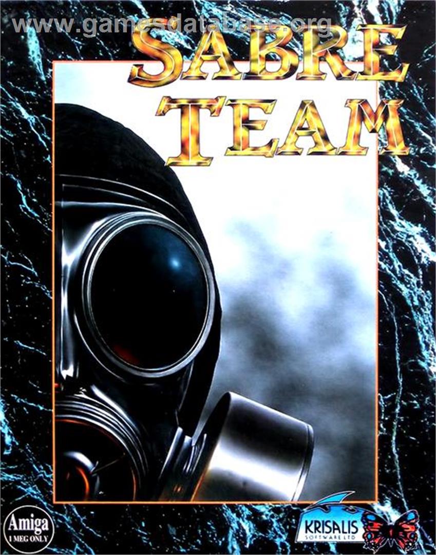 Sabre Team - Commodore Amiga - Artwork - Box