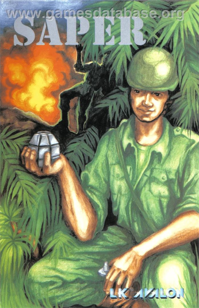 Saper - Commodore Amiga - Artwork - Box