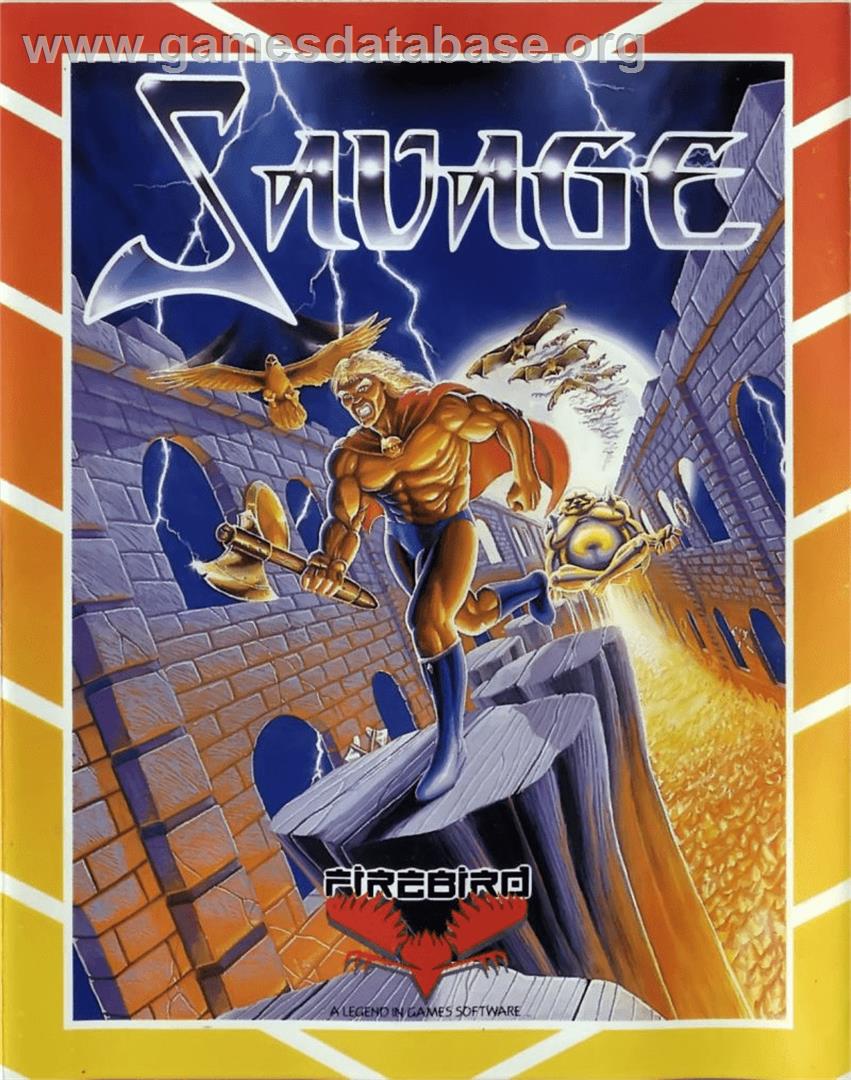 Savage - Commodore Amiga - Artwork - Box