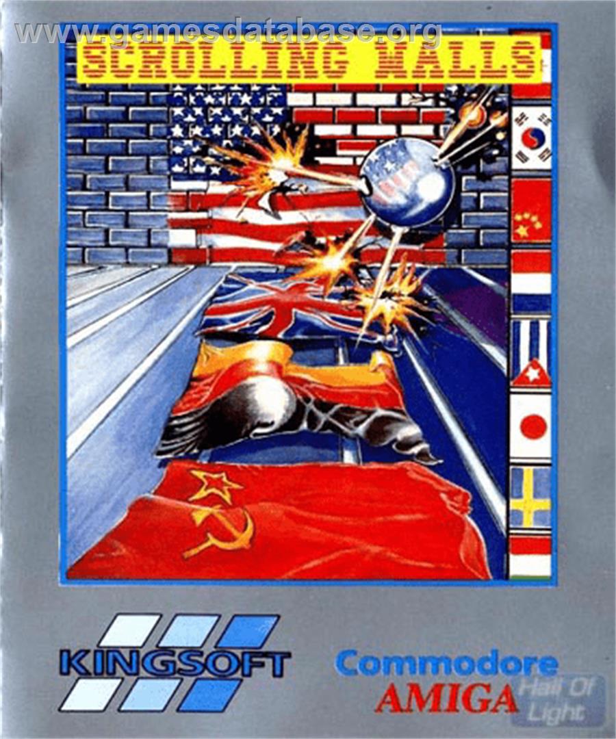 Scrolling Walls - Commodore Amiga - Artwork - Box