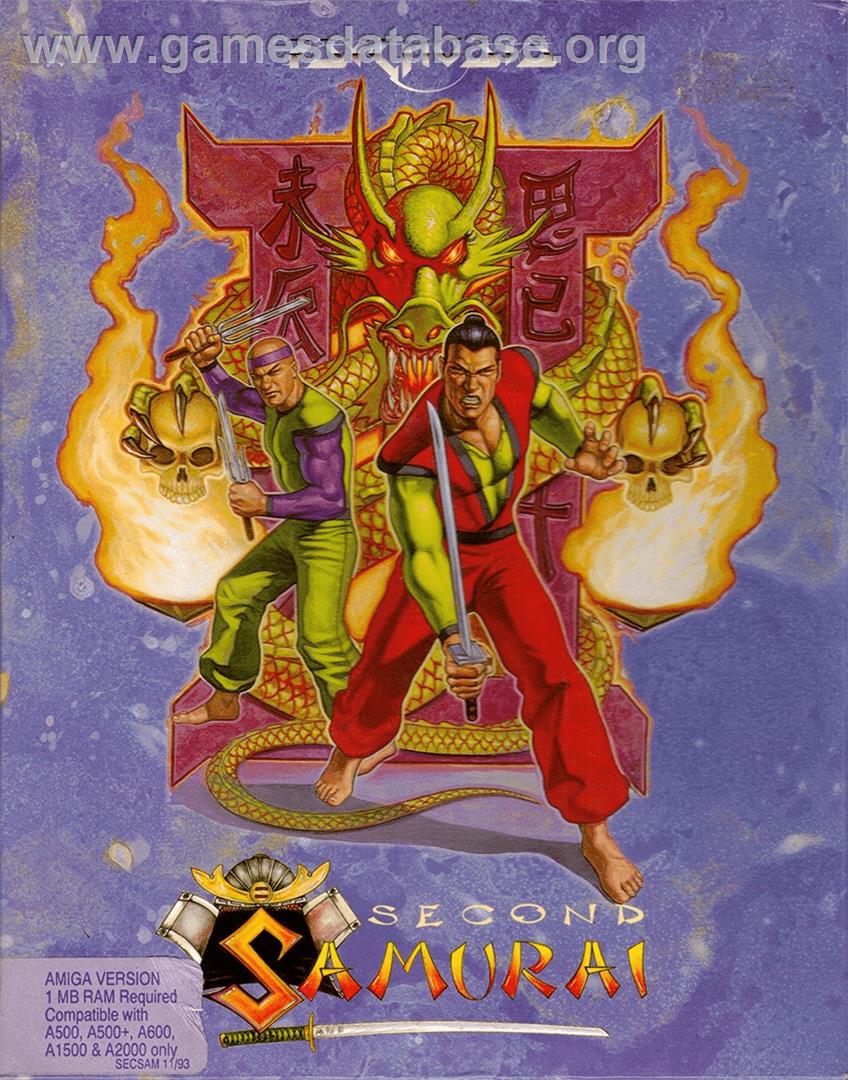 Second Samurai - Commodore Amiga - Artwork - Box