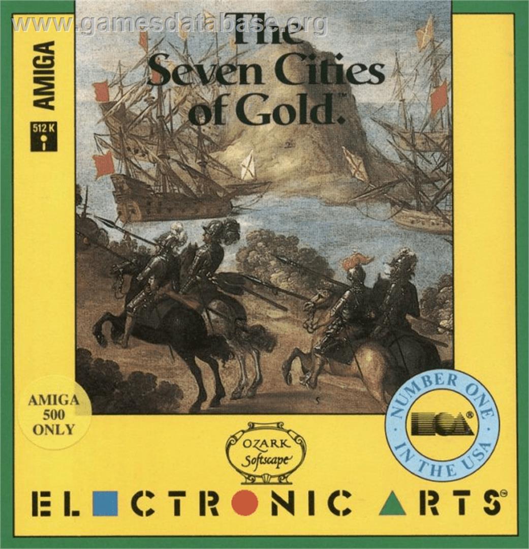 Seven Cities of Gold - Commodore Amiga - Artwork - Box
