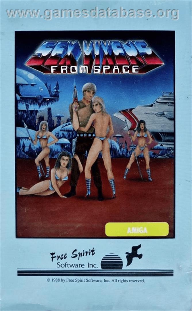 Sex Vixens from Space - Commodore Amiga - Artwork - Box
