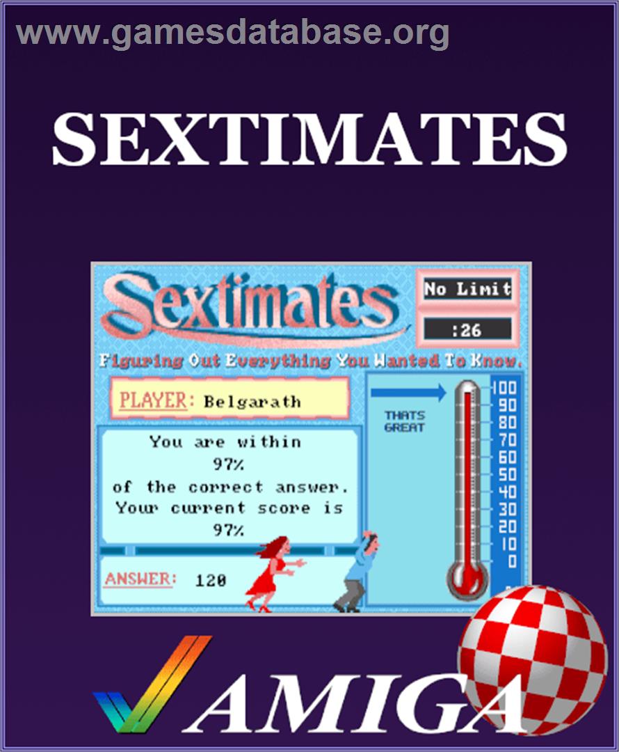 Sextimates - Commodore Amiga - Artwork - Box