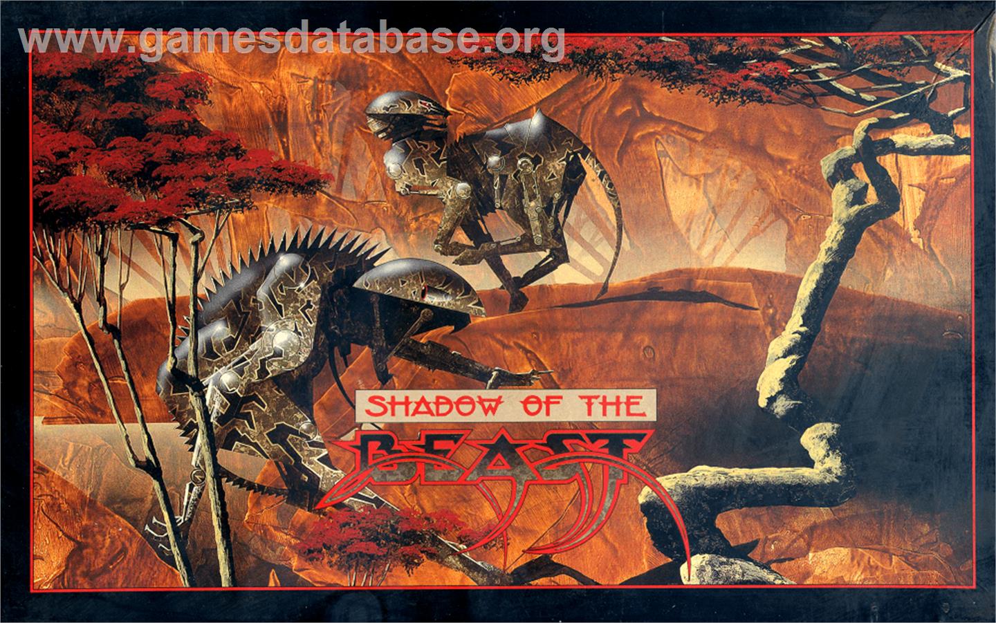Shadow Of The Beast - Commodore Amiga - Artwork - Box