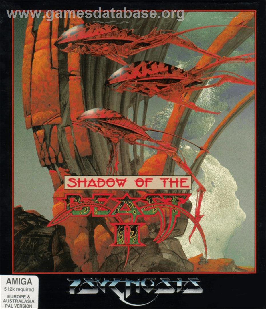 Shadow Of The Beast 2 - Commodore Amiga - Artwork - Box