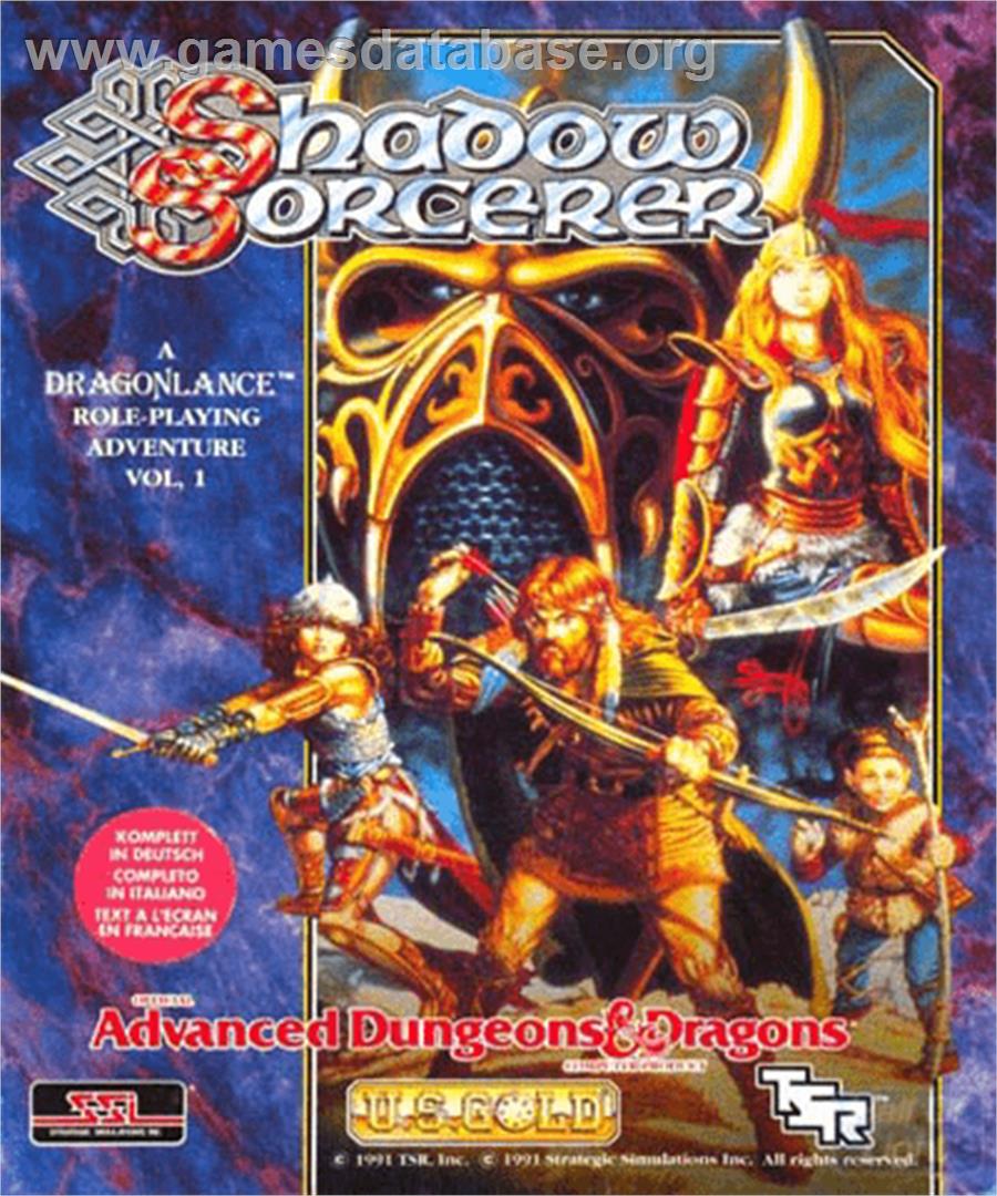 Shadow Sorcerer - Commodore Amiga - Artwork - Box