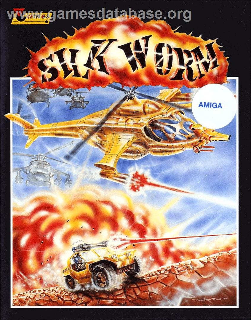 Silkworm - Commodore Amiga - Artwork - Box