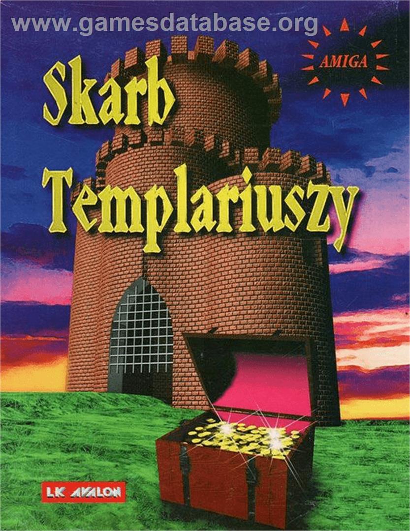 Skarb Templariuszy - Commodore Amiga - Artwork - Box