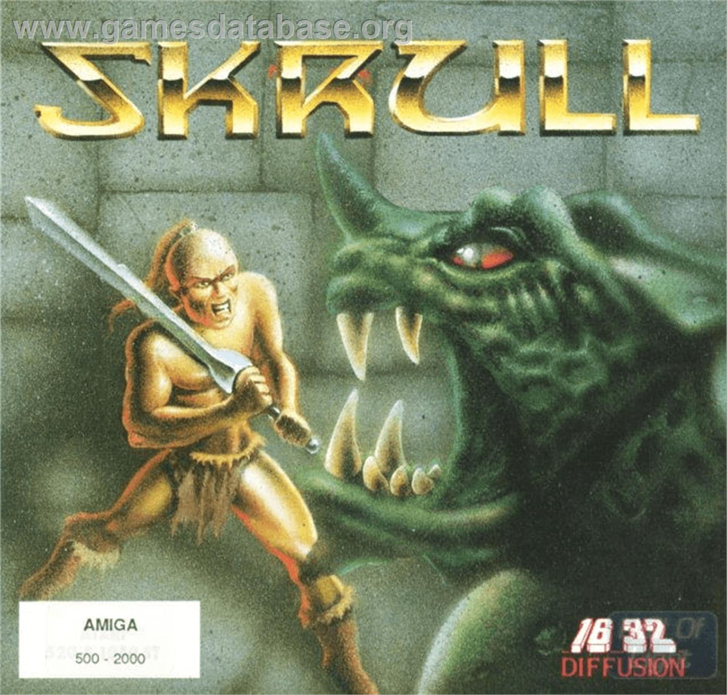 Skrull - Commodore Amiga - Artwork - Box