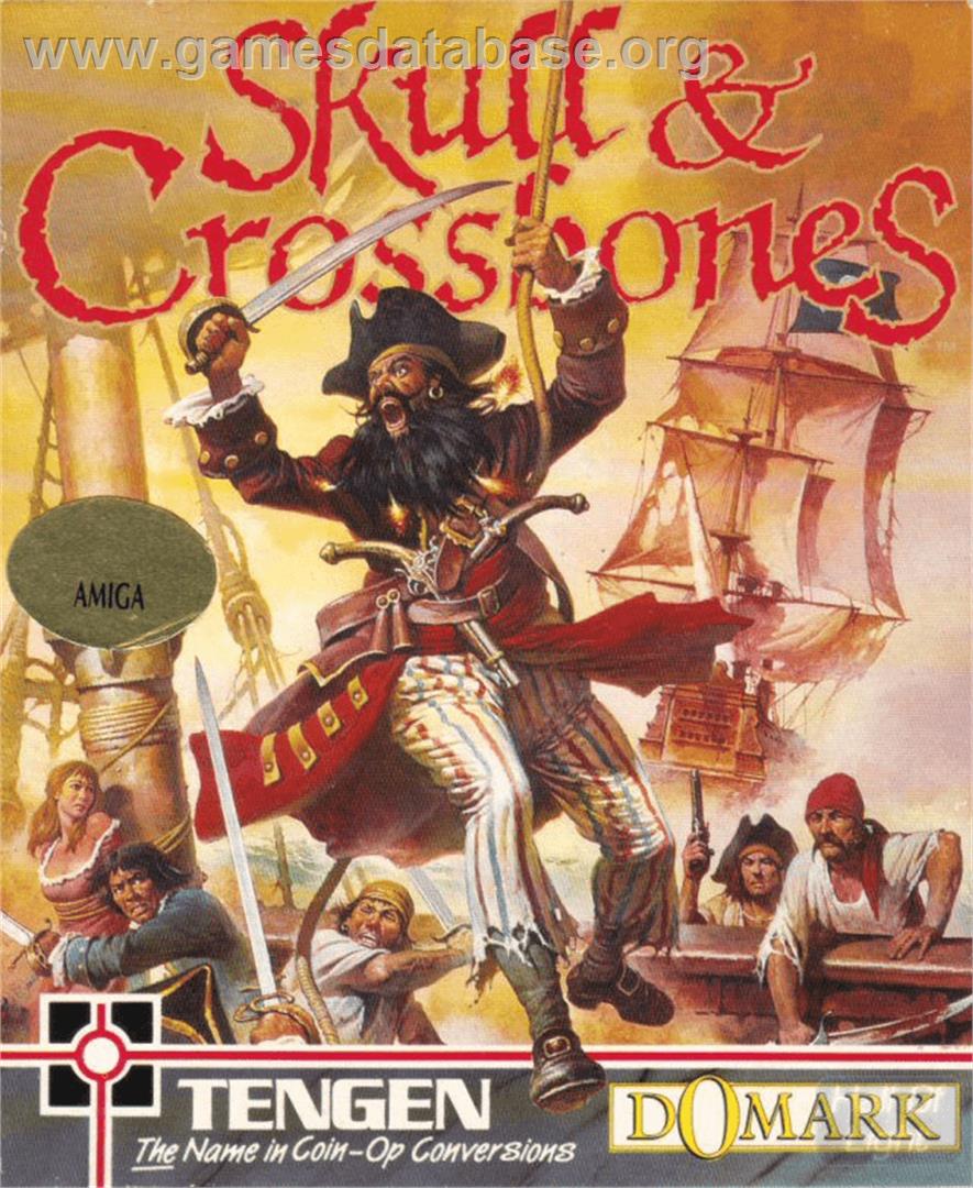 Skull & Crossbones - Commodore Amiga - Artwork - Box