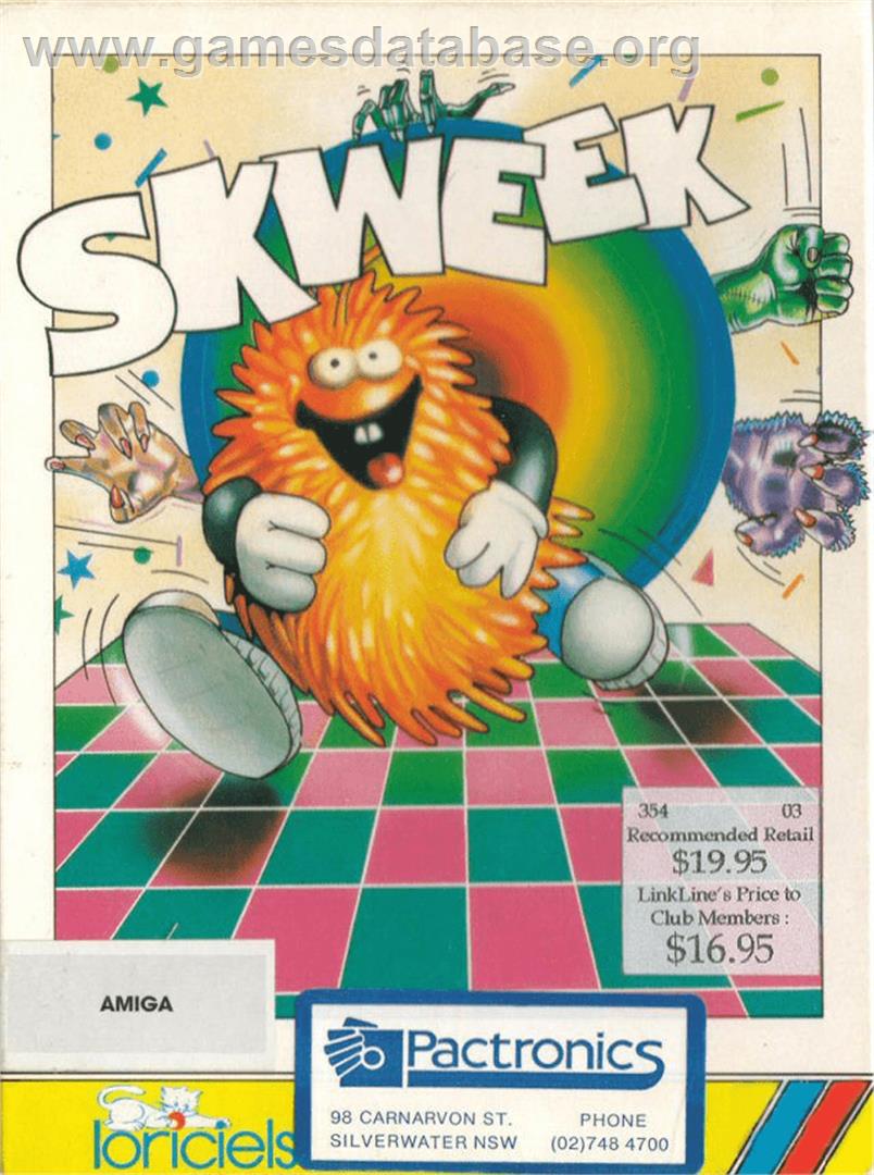 Skweek - Commodore Amiga - Artwork - Box