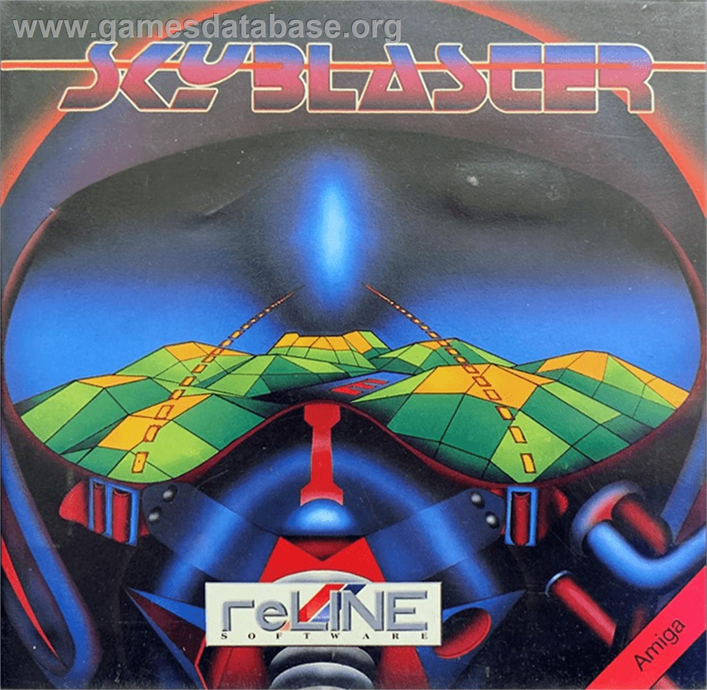 Skyblaster - Commodore Amiga - Artwork - Box