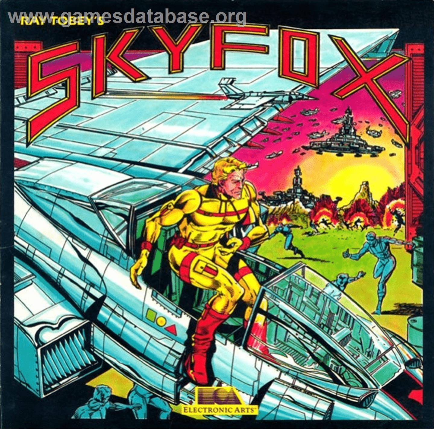 Skyfox - Commodore Amiga - Artwork - Box