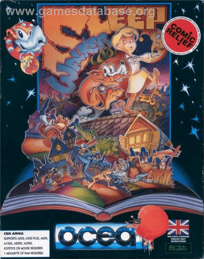 Sleepwalker - Commodore Amiga - Artwork - Box