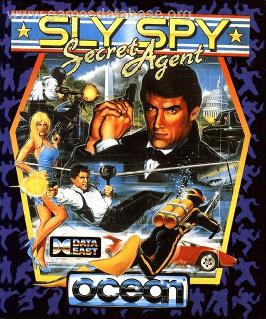 Sly Spy - Secret Agent - Commodore Amiga - Artwork - Box