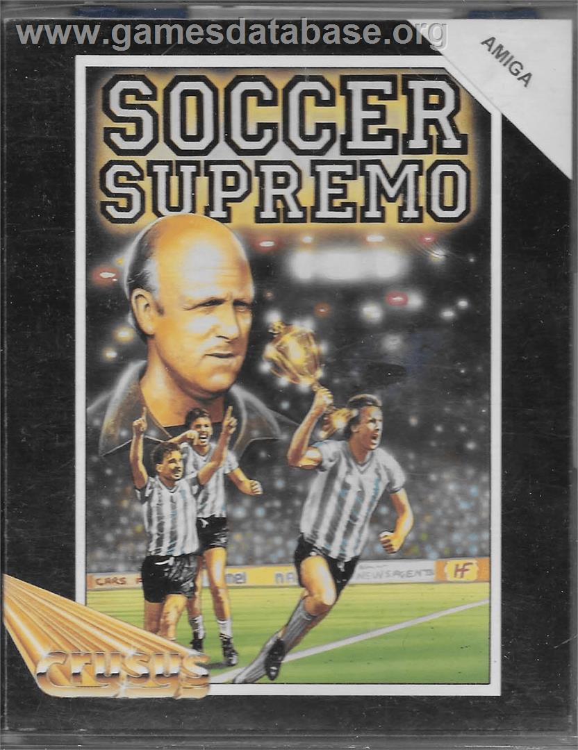 Soccer Supremo - Commodore Amiga - Artwork - Box