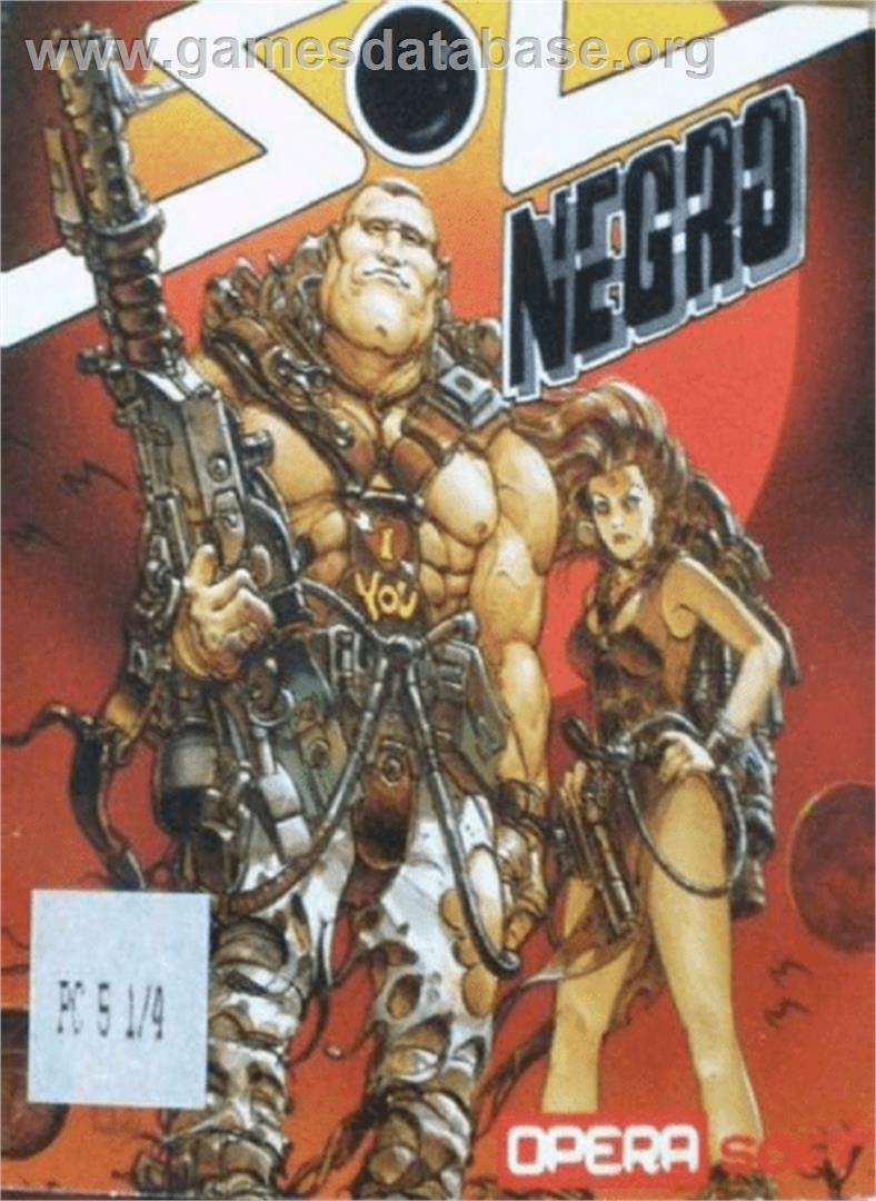 Sol Negro - Commodore Amiga - Artwork - Box