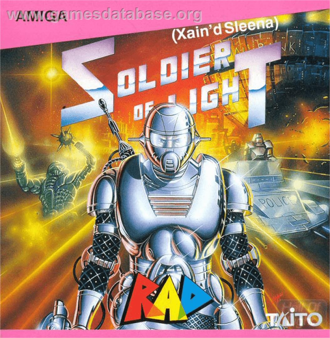 Soldier of Light - Commodore Amiga - Artwork - Box