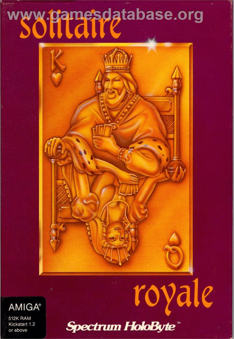 Solitaire Royale - Commodore Amiga - Artwork - Box