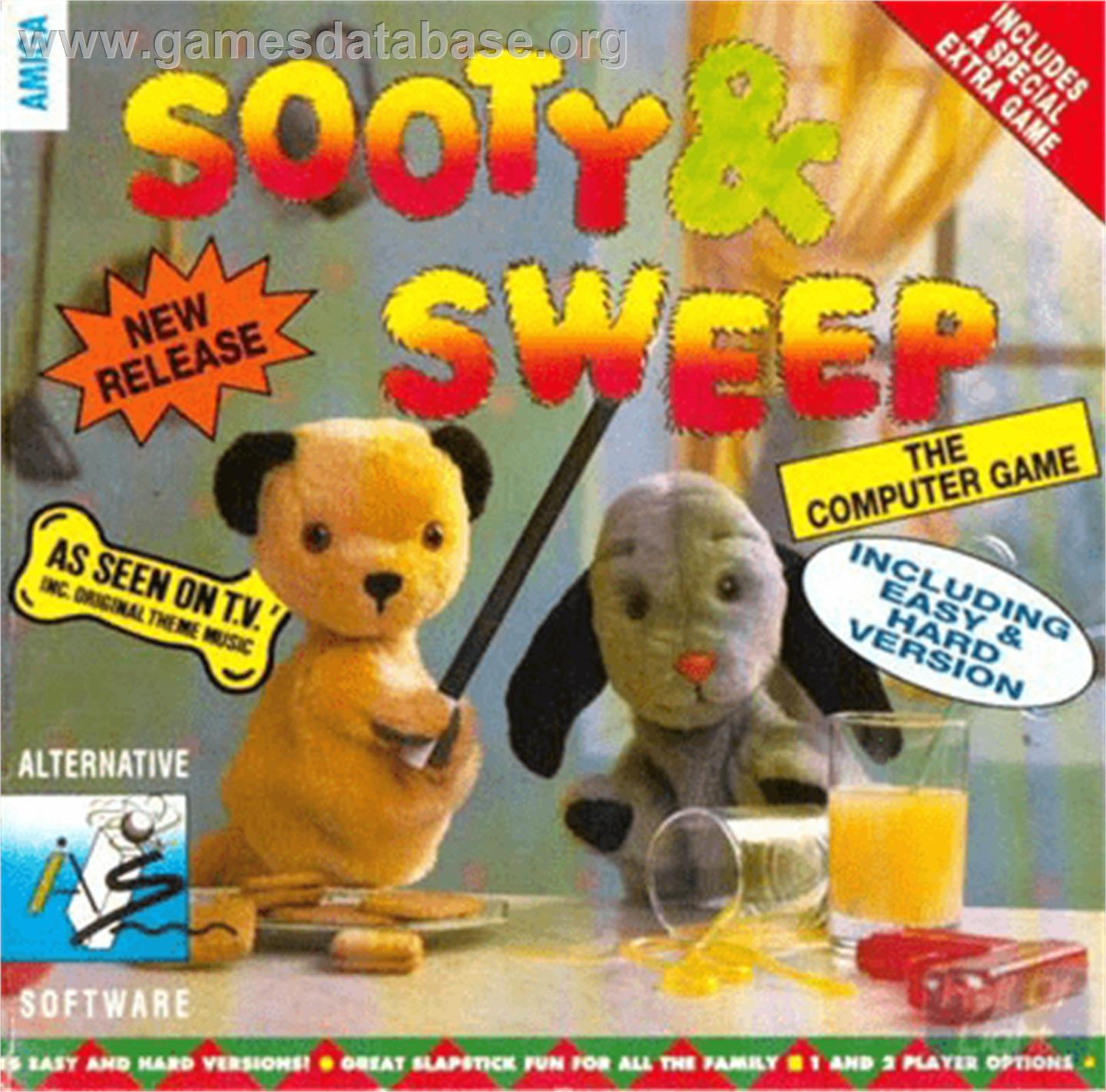 Sooty And Sweep - Commodore Amiga - Artwork - Box