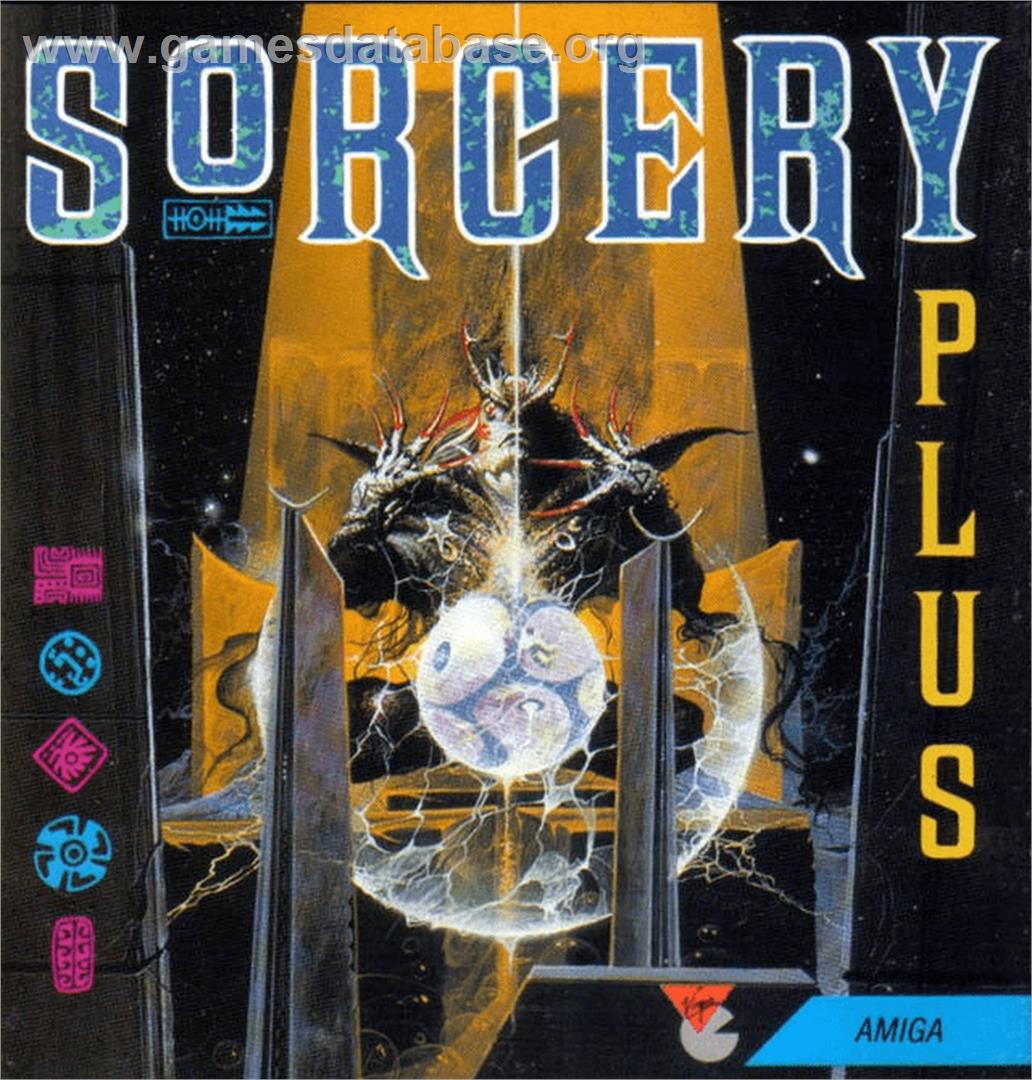 Sorcery Plus - Commodore Amiga - Artwork - Box