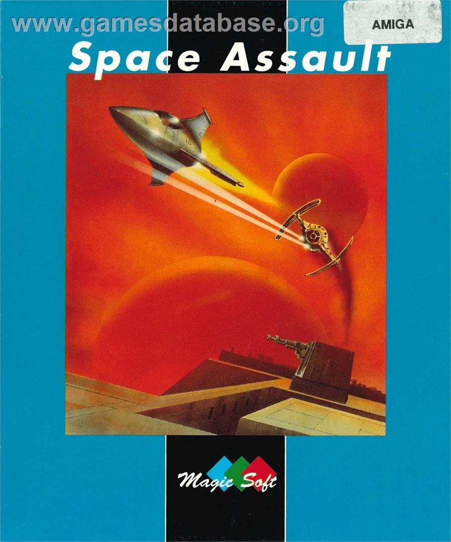Space Assault - Commodore Amiga - Artwork - Box