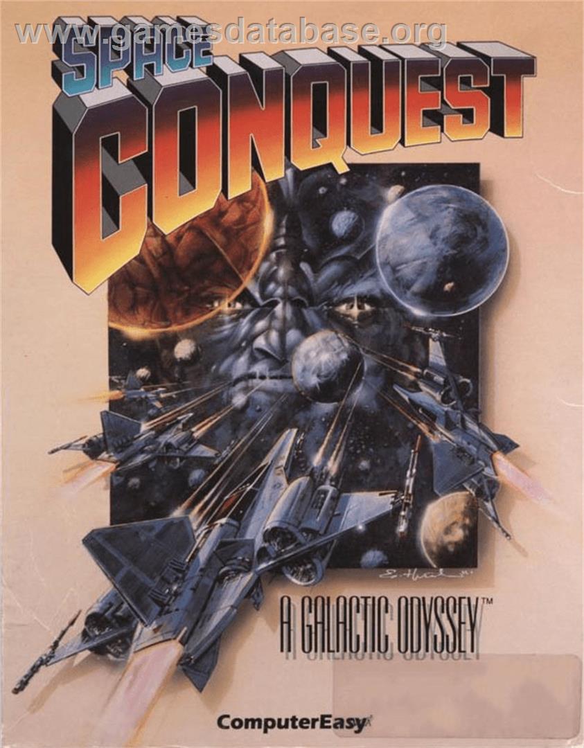 Space Conquest: A Galactic Odyssey - Commodore Amiga - Artwork - Box