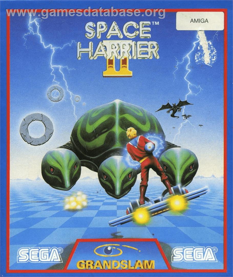 Space Harrier 2 - Commodore Amiga - Artwork - Box