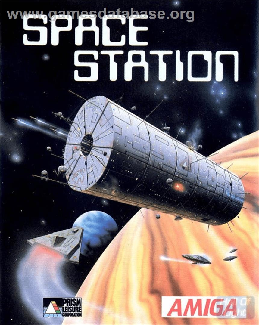 Space Station - Commodore Amiga - Artwork - Box
