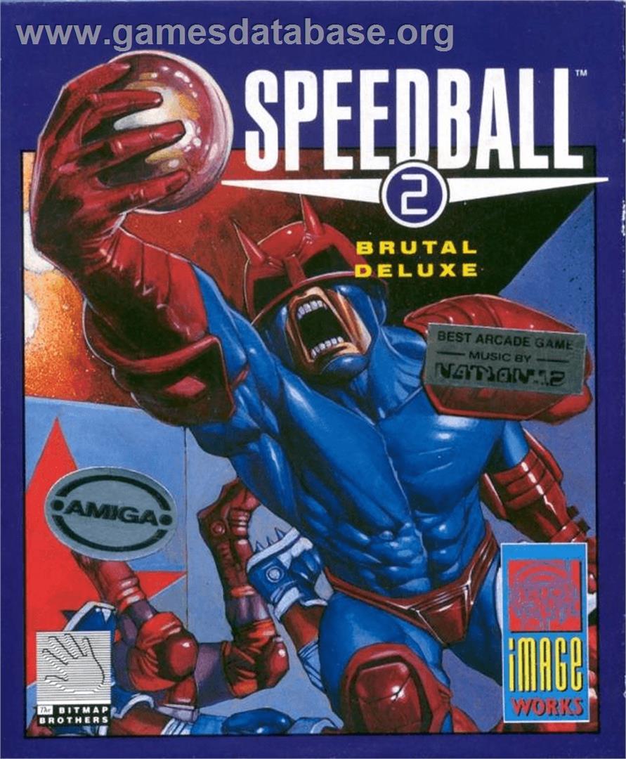 Speedball 2: Brutal Deluxe - Commodore Amiga - Artwork - Box