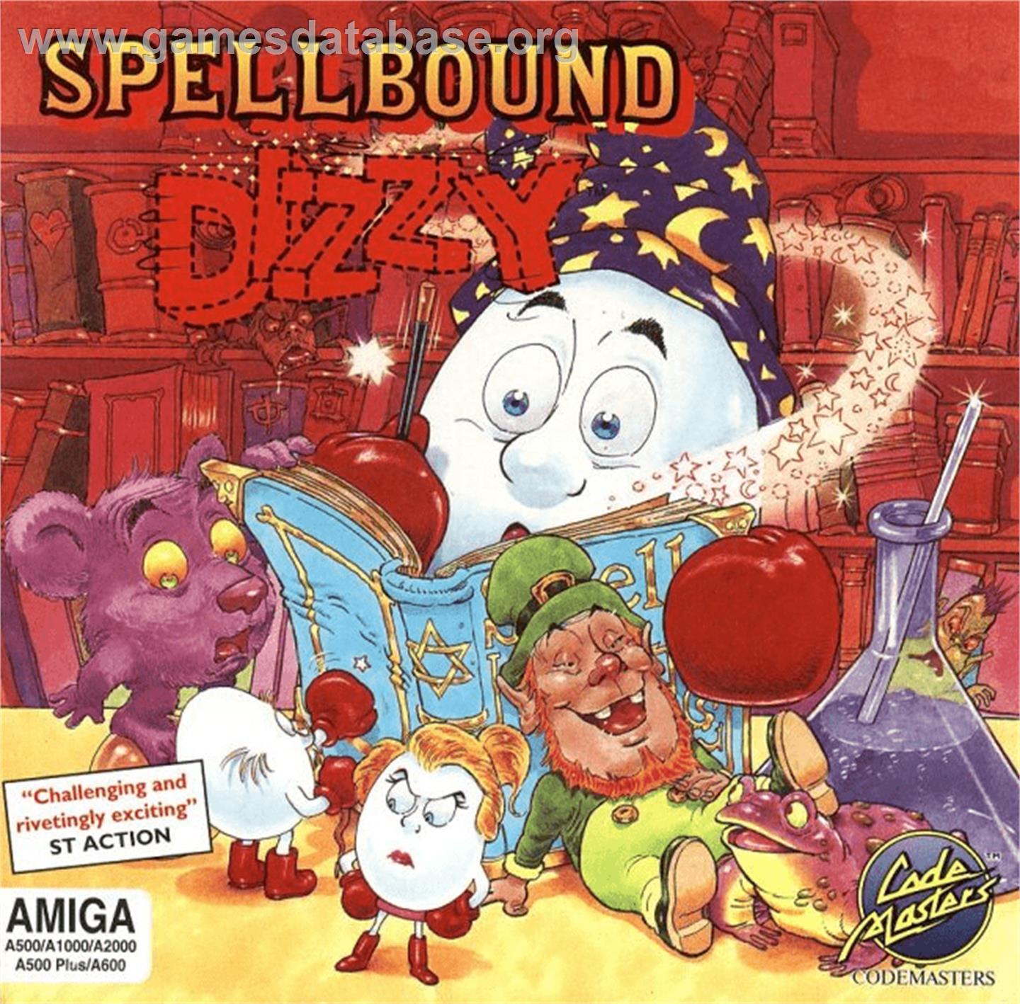 Spellbound Dizzy - Commodore Amiga - Artwork - Box