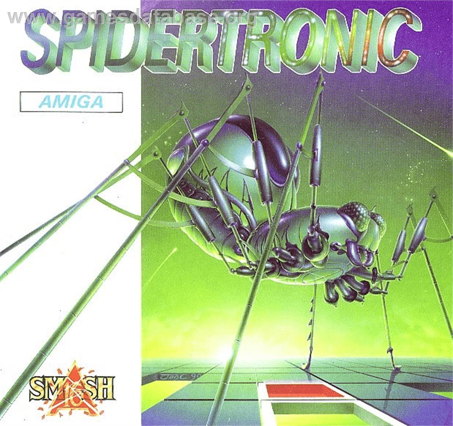 Spidertronic - Commodore Amiga - Artwork - Box