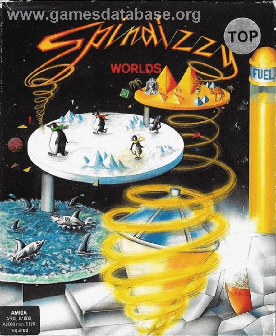 Spindizzy Worlds - Commodore Amiga - Artwork - Box