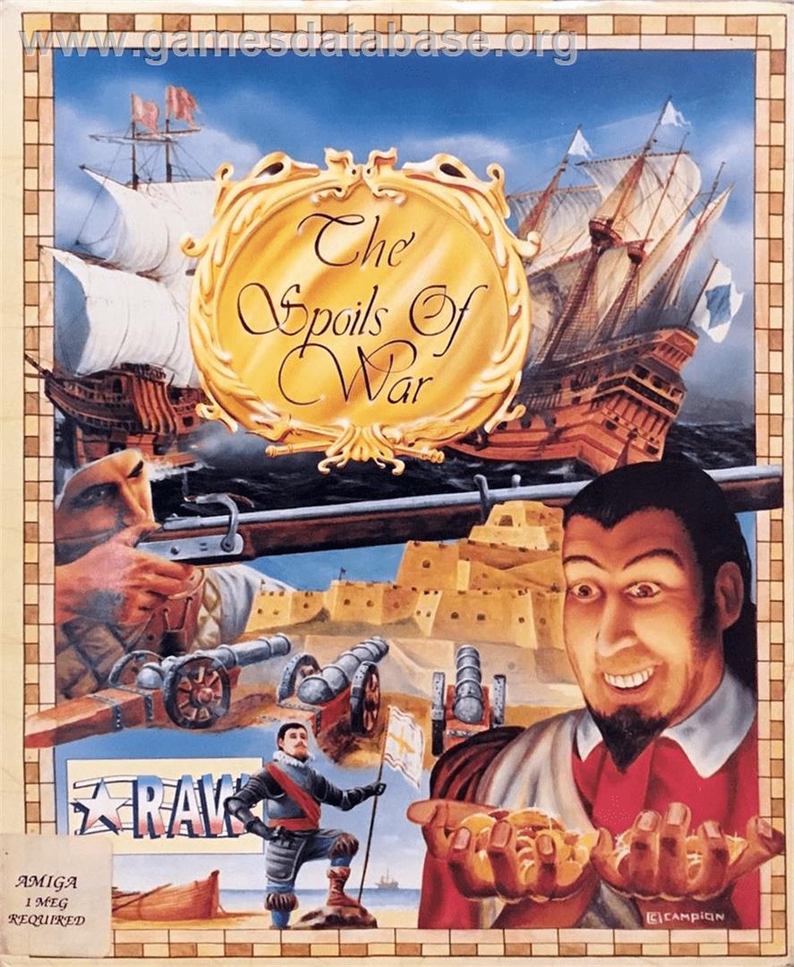 Spoils of War - Commodore Amiga - Artwork - Box