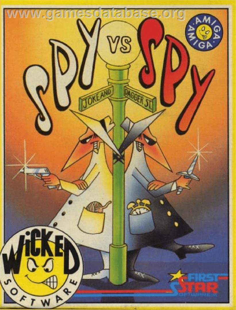 Spy Vs Spy - Commodore Amiga - Artwork - Box