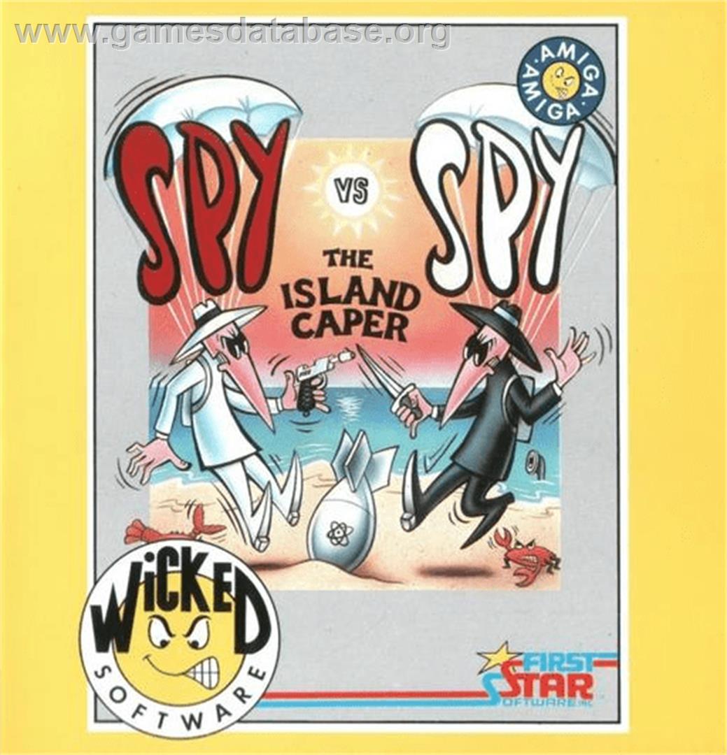 Spy vs. Spy II: The Island Caper - Commodore Amiga - Artwork - Box