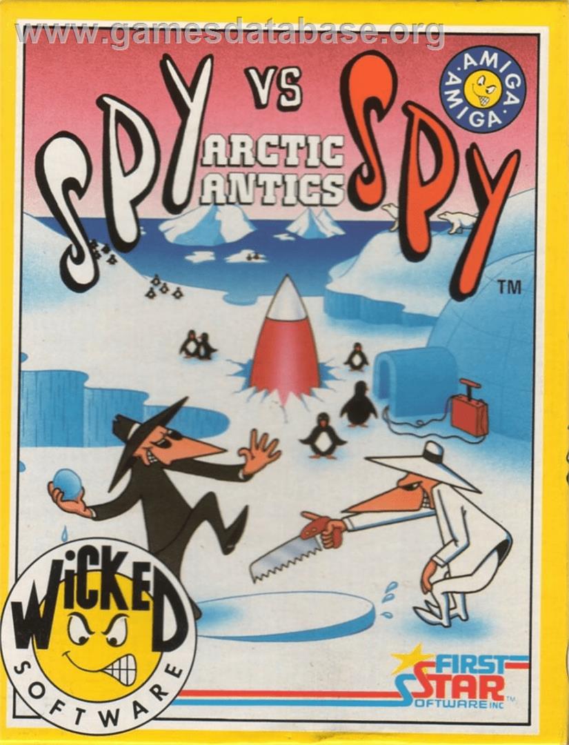 Spy vs. Spy III: Arctic Antics - Commodore Amiga - Artwork - Box