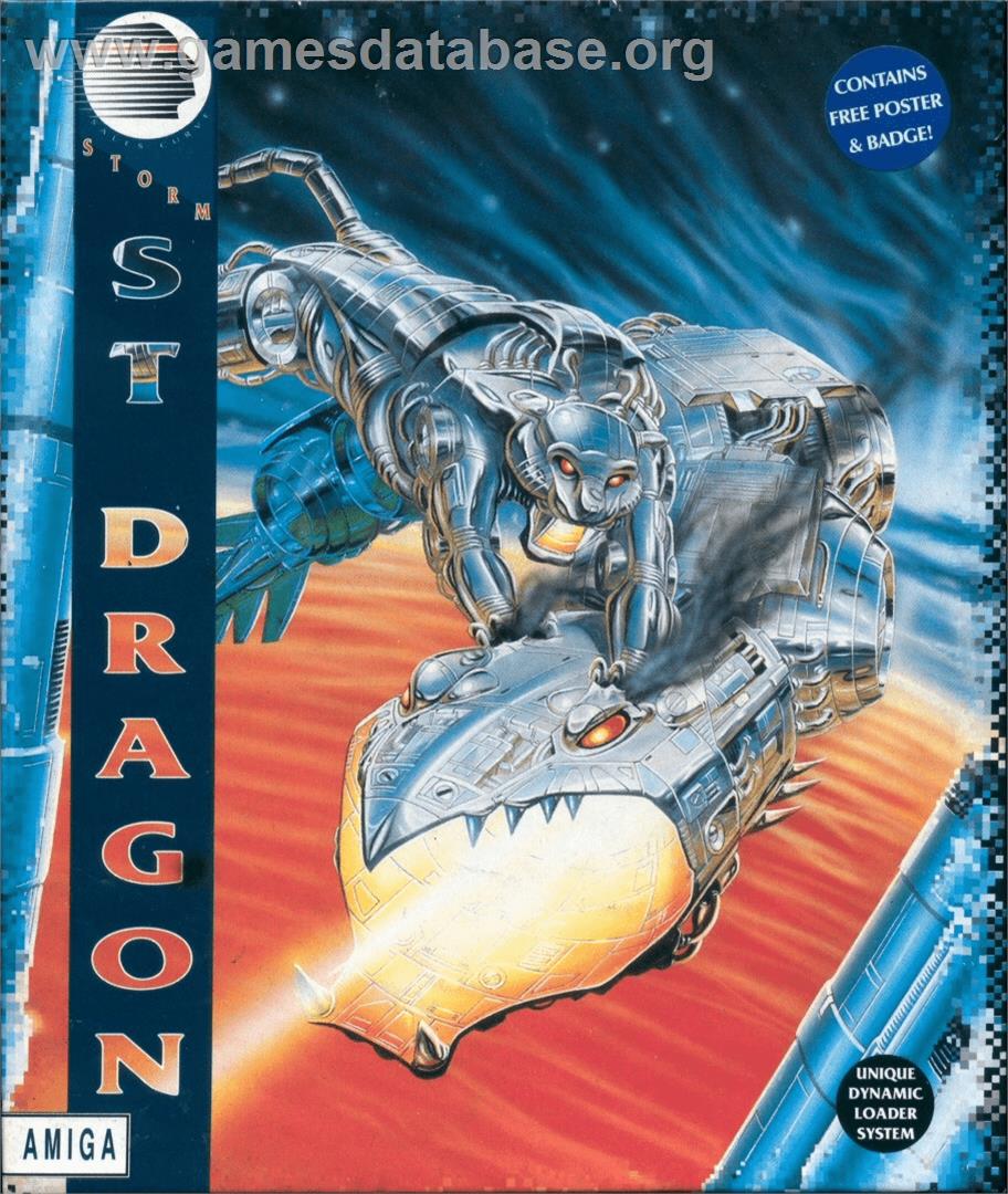 St Dragon - Commodore Amiga - Artwork - Box